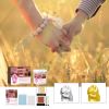 Dowmoon Keepsake Hands Casting Kit, Hand And Foot Model Cloning Self-Made Commemorative Hand-Made Clay Plaster Powder
