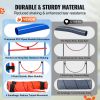 Dog Agility Training Equipment, 7 PCS Set Upgrade w/ Adjustable High Hurdles,6 Weave Poles,2 Tunnels,Jump Ring,Pause Box,Whistle,Foldable Bowl