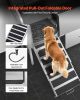 304 Stainless Steel Dog Washing Station, 61 Inch Pet Grooming Tub with Non-Slip Low-Slope Ramp, Storage Drawer, Hot & Cold Faucet